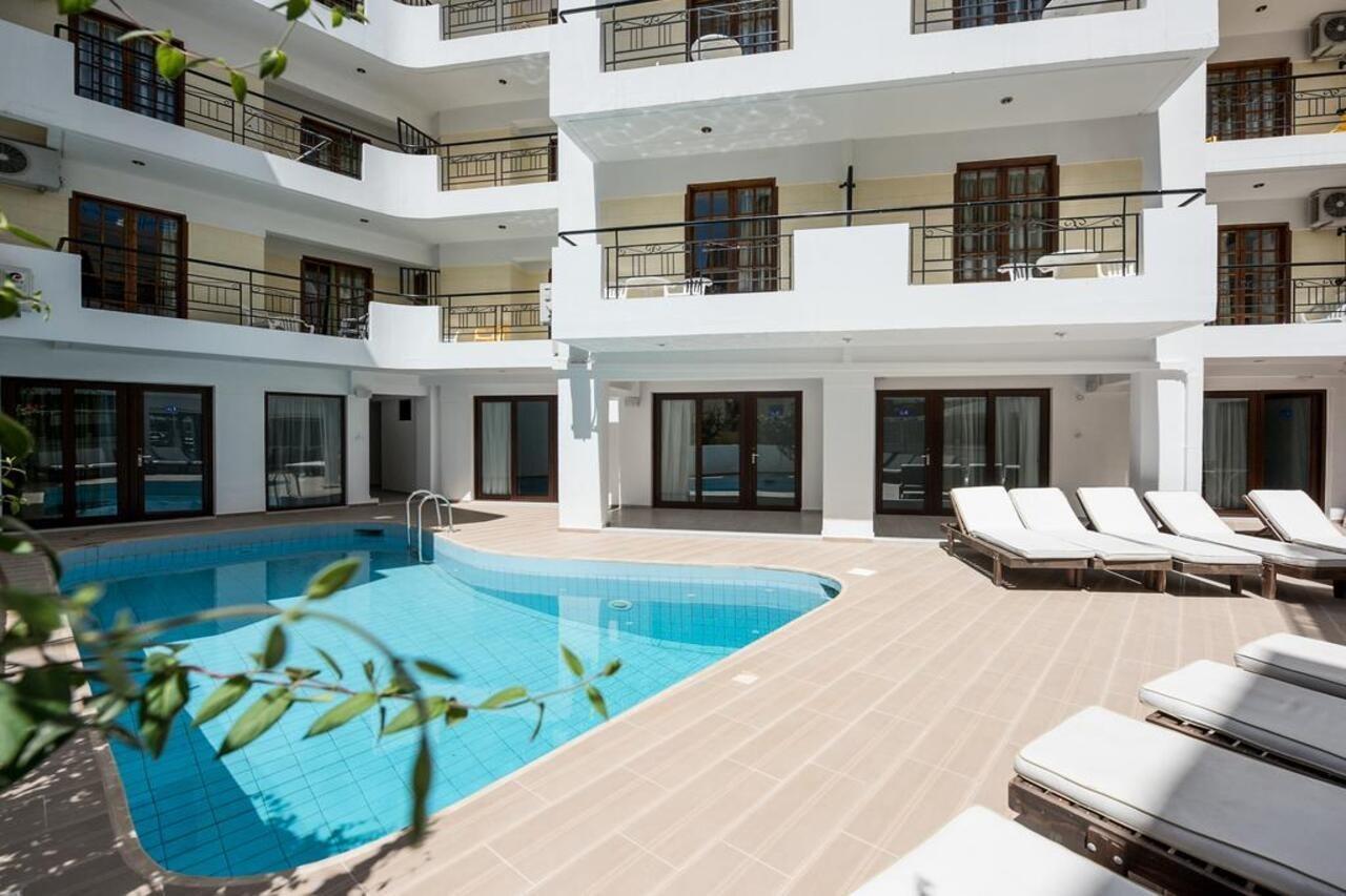 Artemis Hotel Apartments Limenas Chersonisou Exterior foto