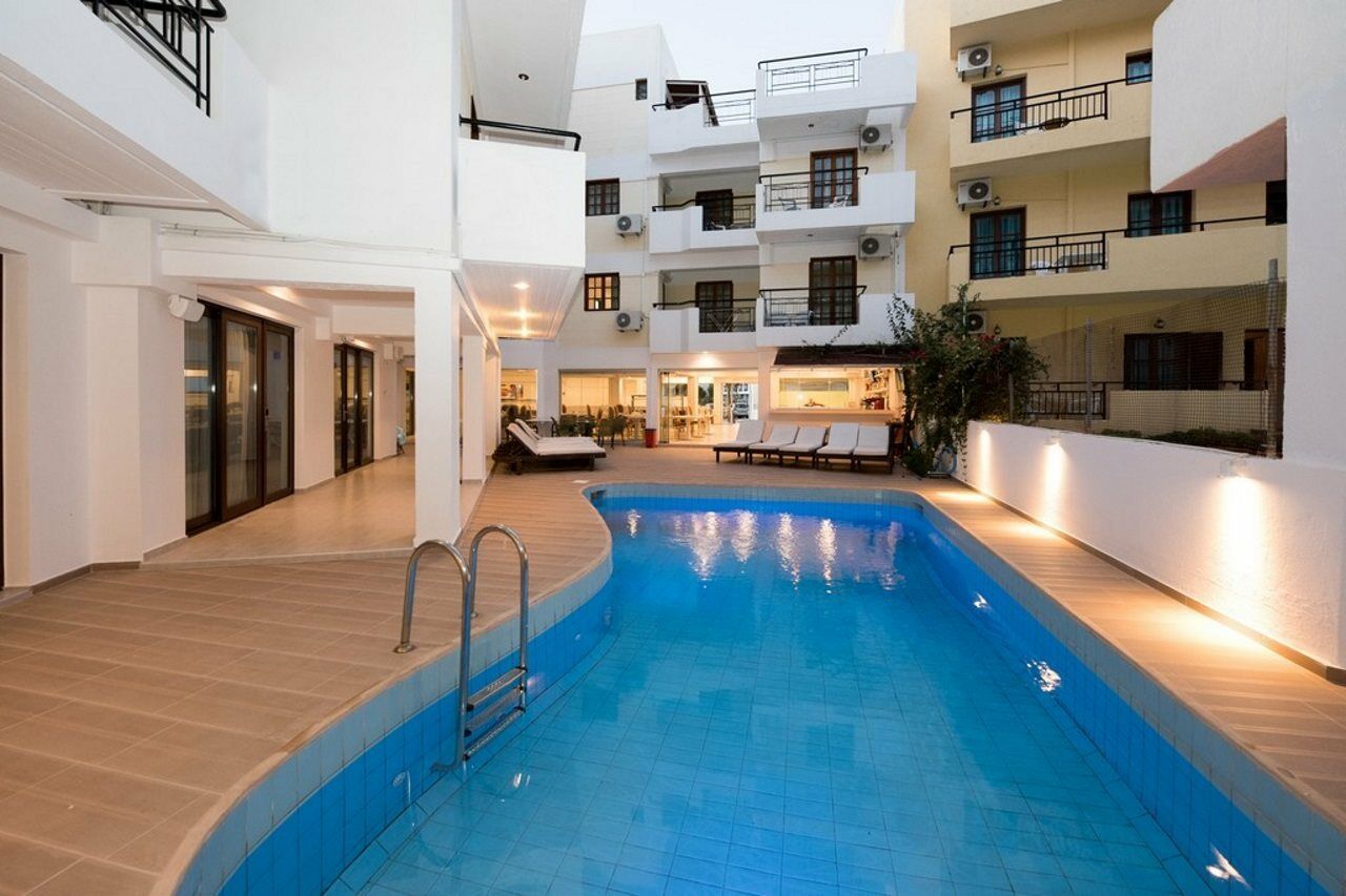 Artemis Hotel Apartments Limenas Chersonisou Exterior foto